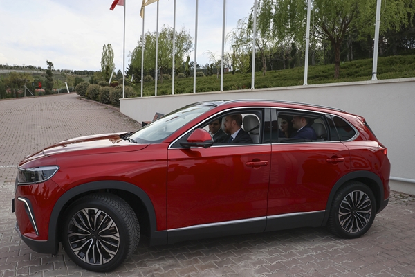 Foto - Bilal Erdoğan yerli otomobil Togg'u tanıttı