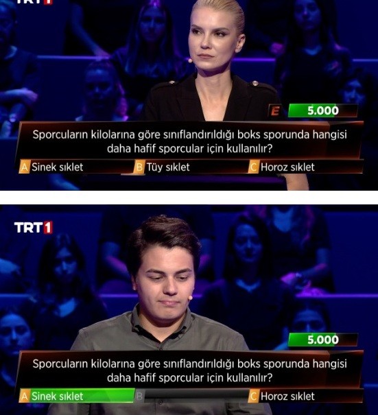 Foto - Bilgi yarışmasında dikkat çeken soru! 50 bin lira kazandırdı