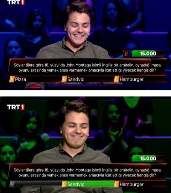 Foto - Bilgi yarışmasında dikkat çeken soru! 50 bin lira kazandırdı