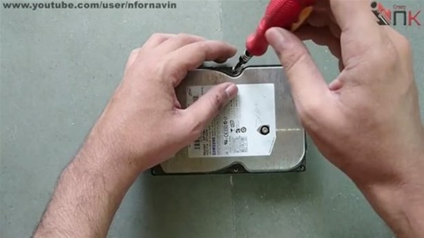 Foto - Bilgisayar hard diskinden öyle bir şey yaptı ki!