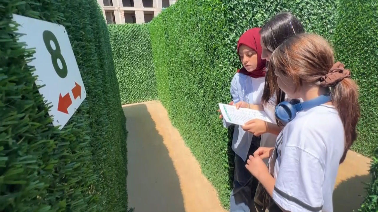 Foto - Bilgiyle yolunu çiz! Soruyu bilemezsen bu labirentten çıkman imkansız