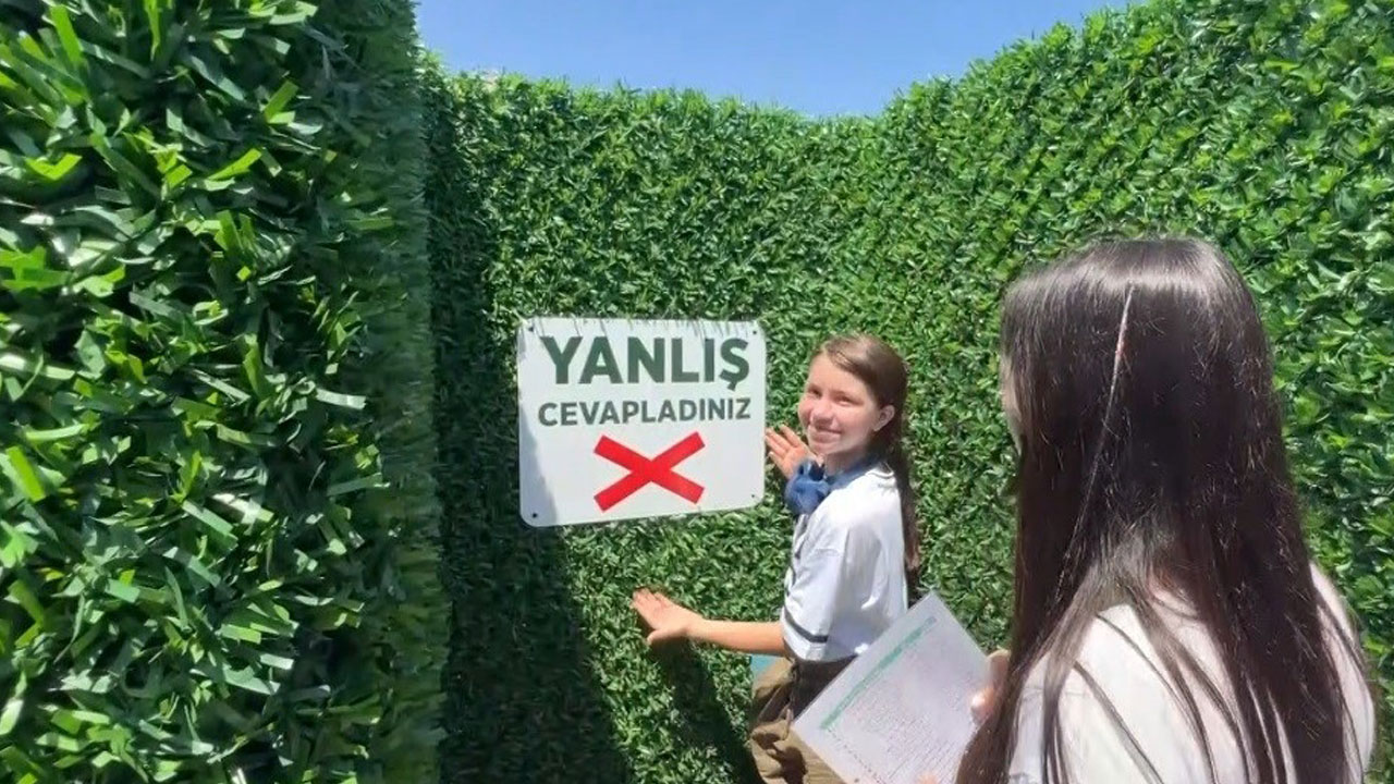 Foto - Bilgiyle yolunu çiz! Soruyu bilemezsen bu labirentten çıkman imkansız