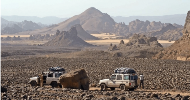 Foto - Bilim adamları çukurun içerisine gizlenmiş bir şekilde onun yüzünü fark etti! Meğerse bizleri izliyormuş