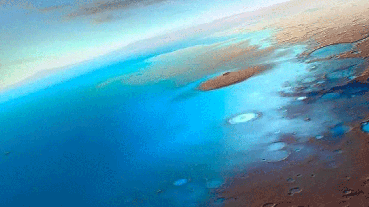 Foto - Bilim adamlarından Mars açıklaması! Dünyadakine benzer...