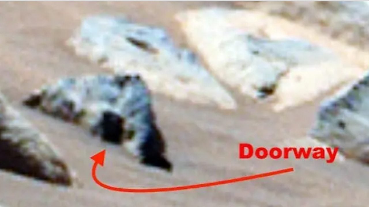 Foto - Bilim dünyasını karıştıran fotoğraf! Mars'taki yazılar ne anlama geliyor?