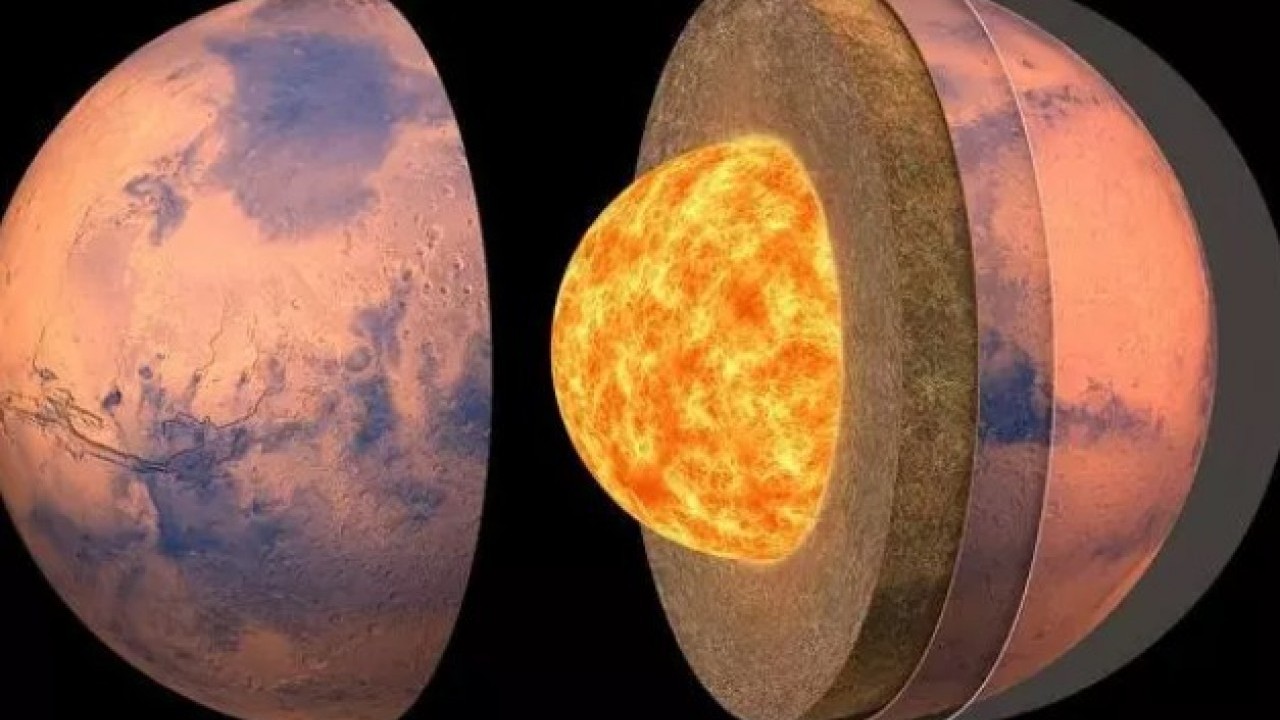 Foto - Bilim insanları duyurdu: Mars'ın içinde ne olduğu belli oldu!