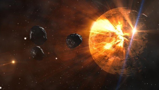 Foto - Bilim insanlarından 'göktaşı sürüsü' uyarısı! Dünyaya düşerse durdurulamaz