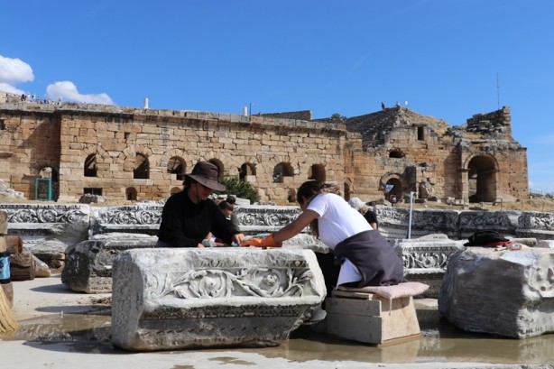 Foto - Bilim insanlarını heyecanlandıran gelişme! Hierapolis'te ortaya çıktı