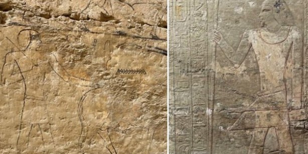 Foto - Bilinen en eski, Mısır'dan kraliyet ailesine ait: Sakkara’da Amun Tapınağı yöneticisinin mezarı bulundu