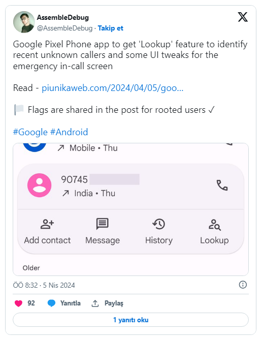 Foto - Bilinmeyen numaralardan gelen arama derdi son buluyor!