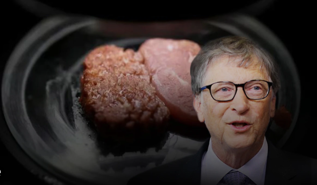 Foto - Bill Gates'ten sinsi plan! Yapay et pompalanmaya başladı