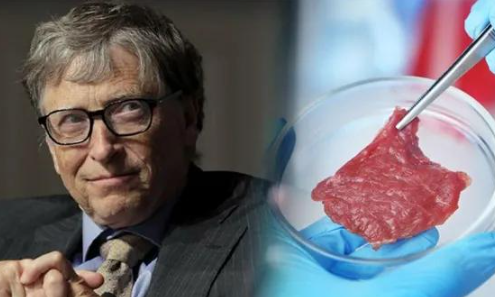 Foto - Bill Gates'ten sinsi plan! Yapay et pompalanmaya başladı