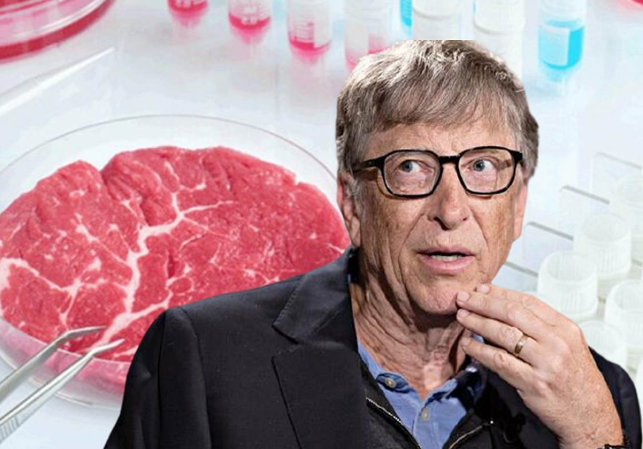 Foto - Bill Gates'ten sinsi plan! Yapay et pompalanmaya başladı