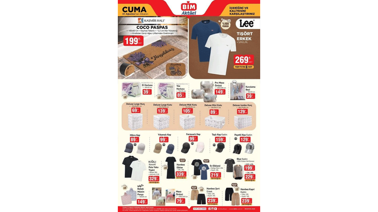 Foto - BİM 1 Ağustos 2025 indirimleri açıklandı! Klima ve onlarca üründe büyük fırsat