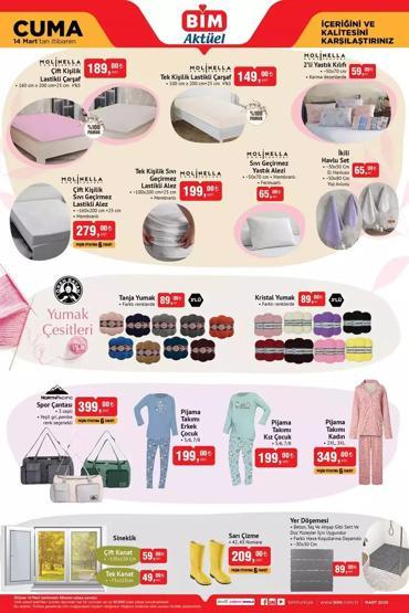 Foto - BİM 14 Mart kataloğu yayınlandı? İndirimdeki ürünler şaşırtıyor!