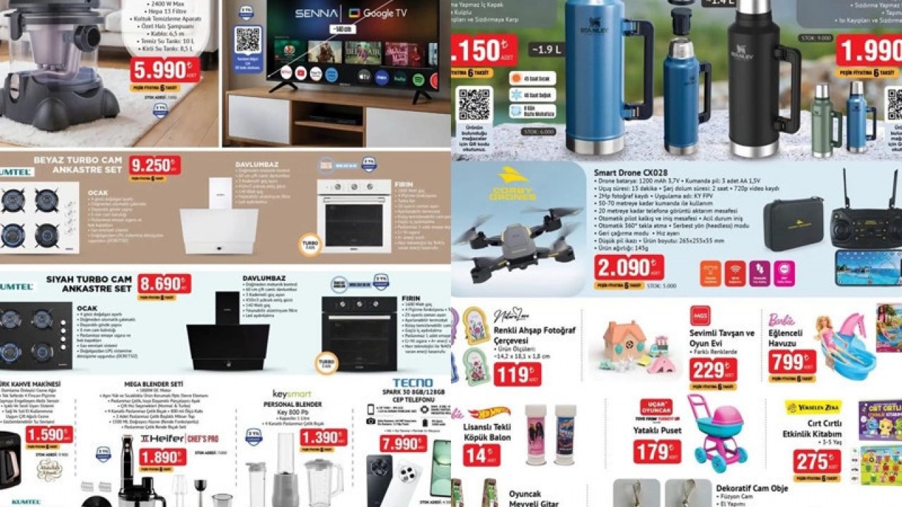 BİM 15 Ağustos 2025 kataloğu çıktı!