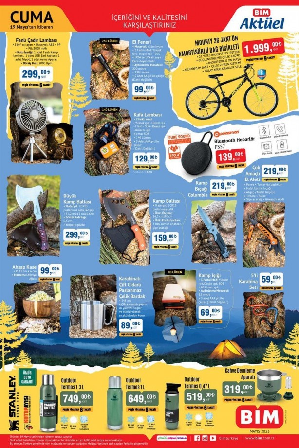 Foto - BİM 19 Mayıs'tan itibaren geçerli aktüel indirimli ürünler kataloğu çıktı