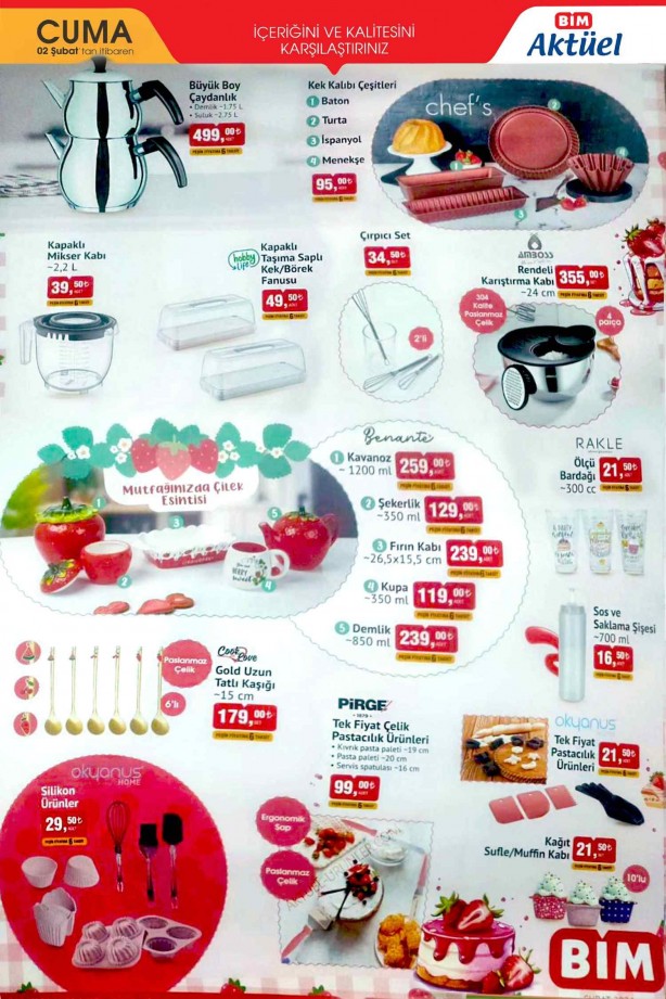 Foto - BİM 2 Şubat 2024 aktüel ürünler! İşte 2 Şubat BİM Cuma indirimli fiyat listesi