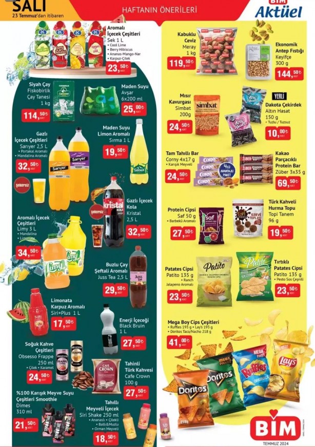 Foto - BİM 23-26 Temmuz aktüel ürünleri! BİM yeni haftanın aktüel kataloglarında bu hafta hangi ürünler yer alıyor? Pipetli Termos, Mum Silikon Tabancası, Kule Tipi Vantilatör, Tost Makinesi ve Benzinli ATV...
