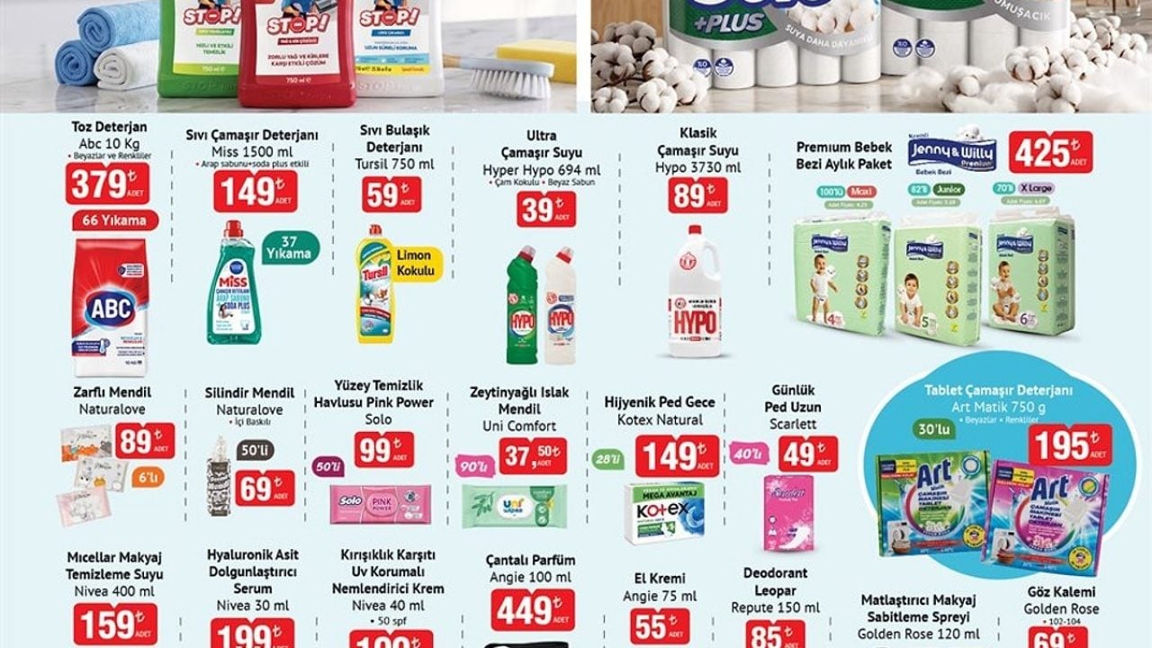 Foto - BİM 27 Ekim kataloğu: Temizlikten gıdaya, mobilyadan kozmetiğe yeni ürünler