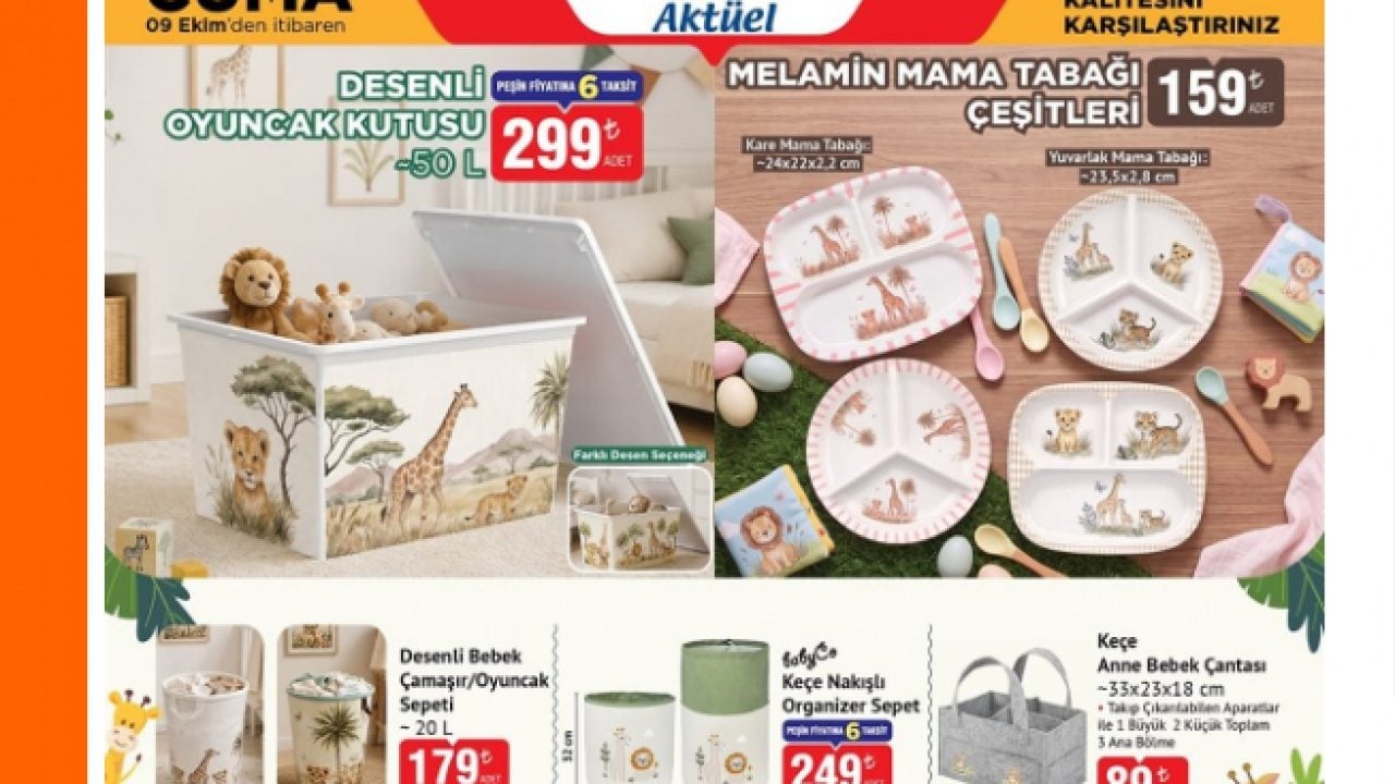Foto - BİM 3 Ekim kataloğu yayımlandı! İndirim listesinde neler var?