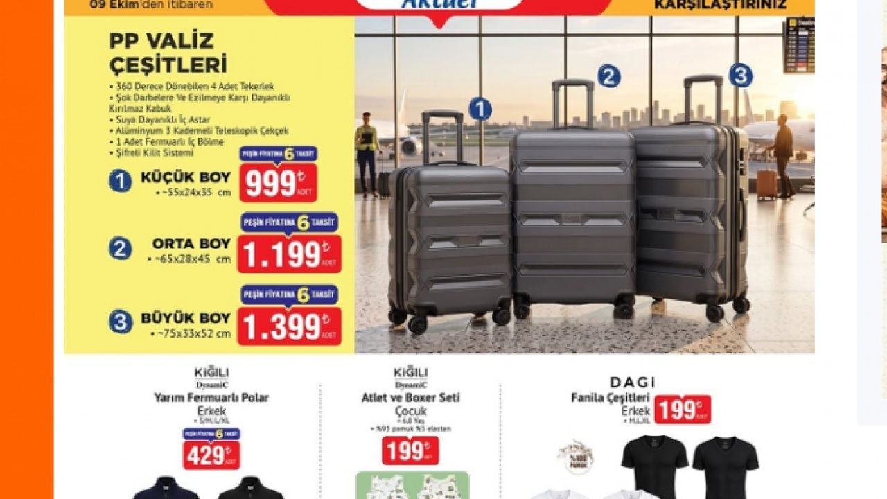 Foto - BİM 3 Ekim kataloğu yayımlandı! İndirim listesinde neler var?