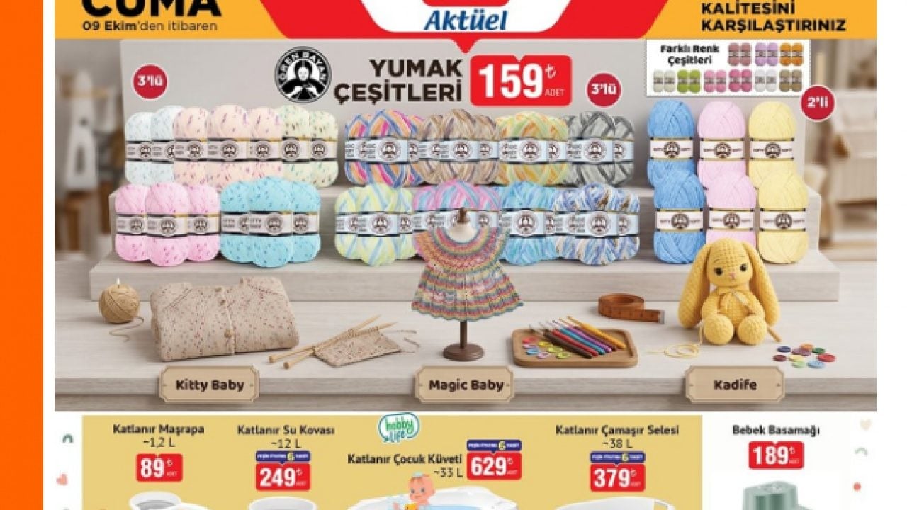 Foto - BİM 3 Ekim kataloğu yayımlandı! İndirim listesinde neler var?