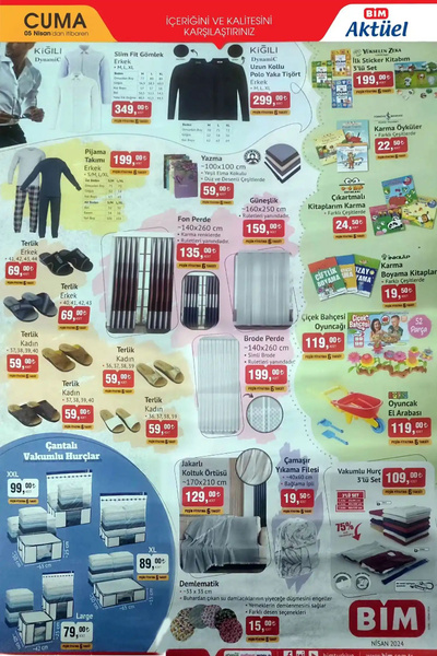 Foto - BİM 5 Nisan 2024 indirimli ürünler listesi yayımlandı! Bim’de yepyeni süper indirimler