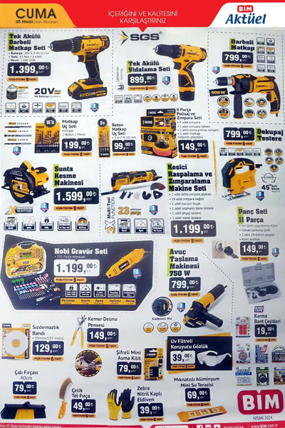Foto - BİM 5 Nisan 2024 indirimli ürünler listesi yayımlandı! Bim’de yepyeni süper indirimler