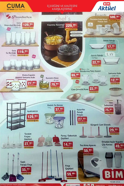 Foto - BİM 5 Nisan 2024 indirimli ürünler listesi yayımlandı! Bim’de yepyeni süper indirimler