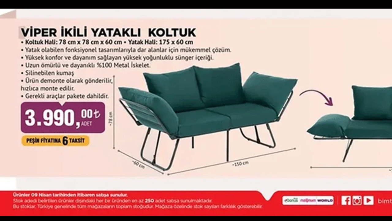 Foto - BİM'den 8 Nisan'da indirim sürprizi: İşte o liste!