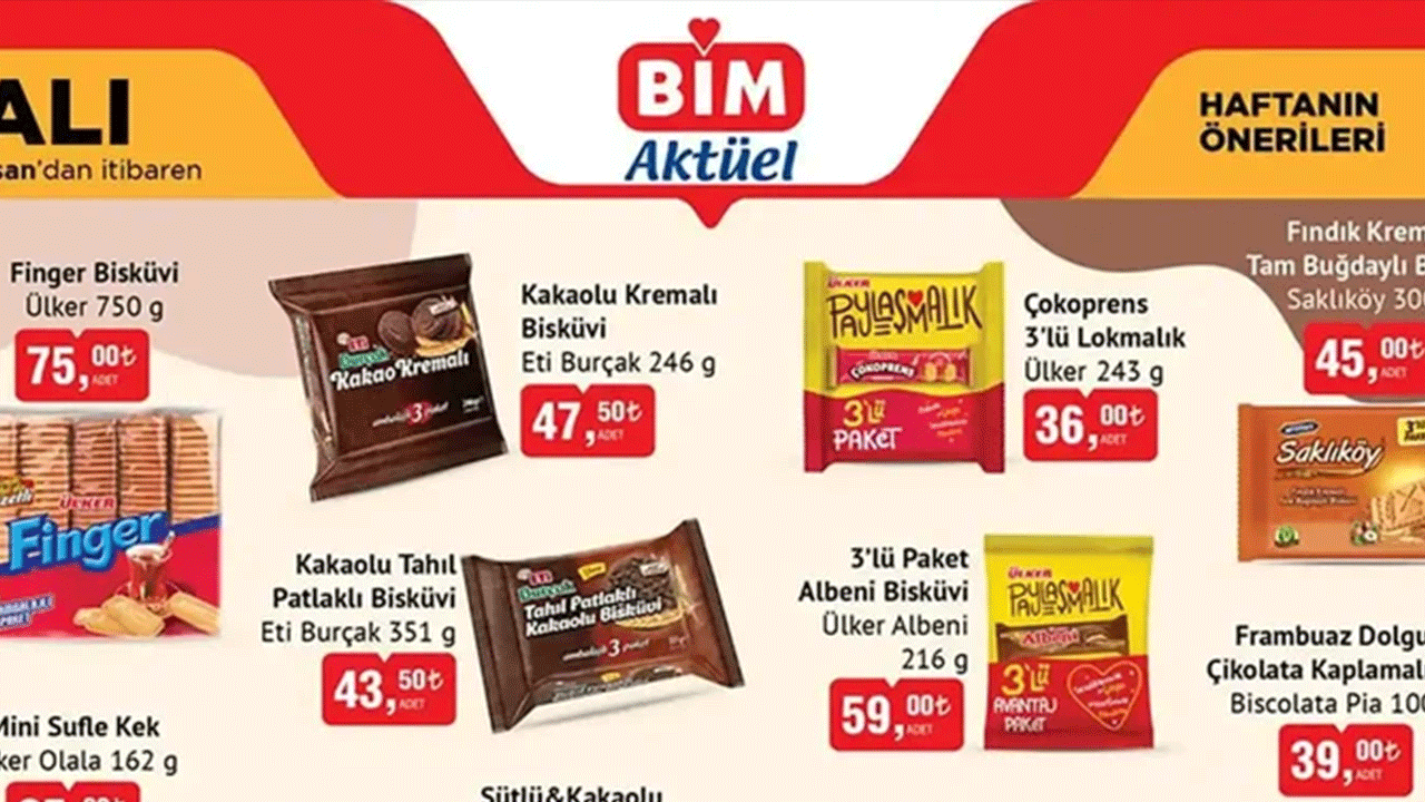 Foto - BİM'den 8 Nisan'da indirim sürprizi: İşte o liste!