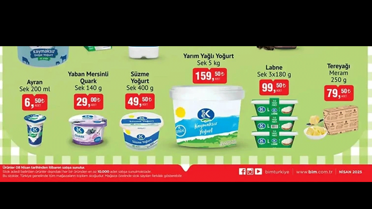 Foto - BİM'den 8 Nisan'da indirim sürprizi: İşte o liste!