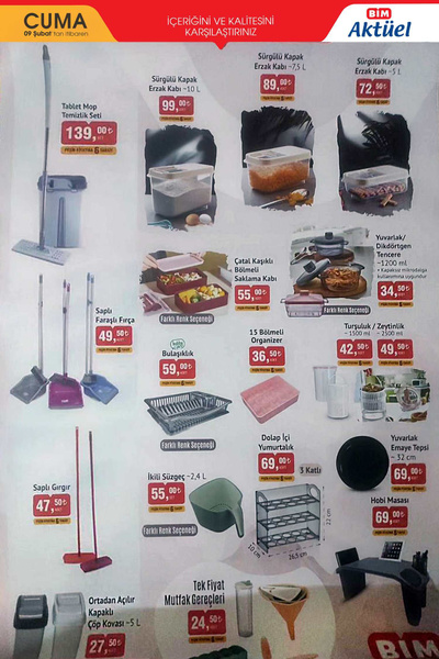 Foto - BİM 9 Şubat 2024 güncel ürünler! İşte 9 Şubat BİM Cuma indirimli fiyat listesi