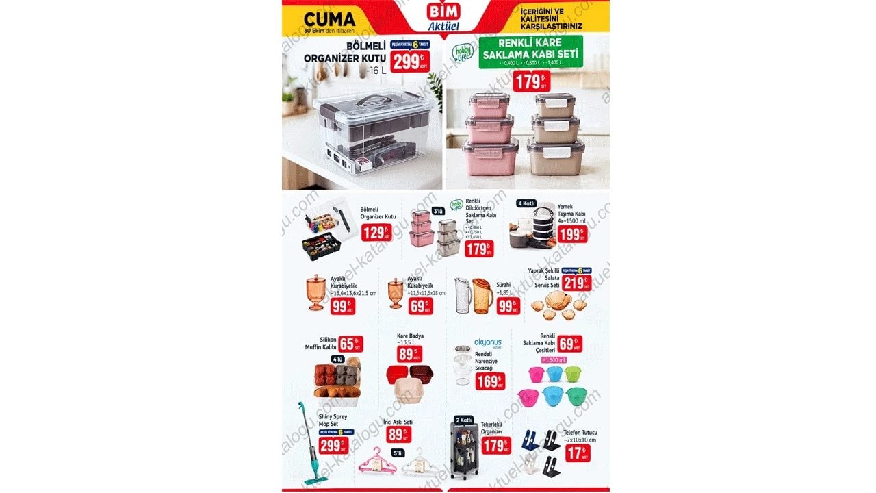 Foto - Davlumbaz, şarjlı süpürge, fırın... İşte BİM 3 Kasım aktüel kataloğu!