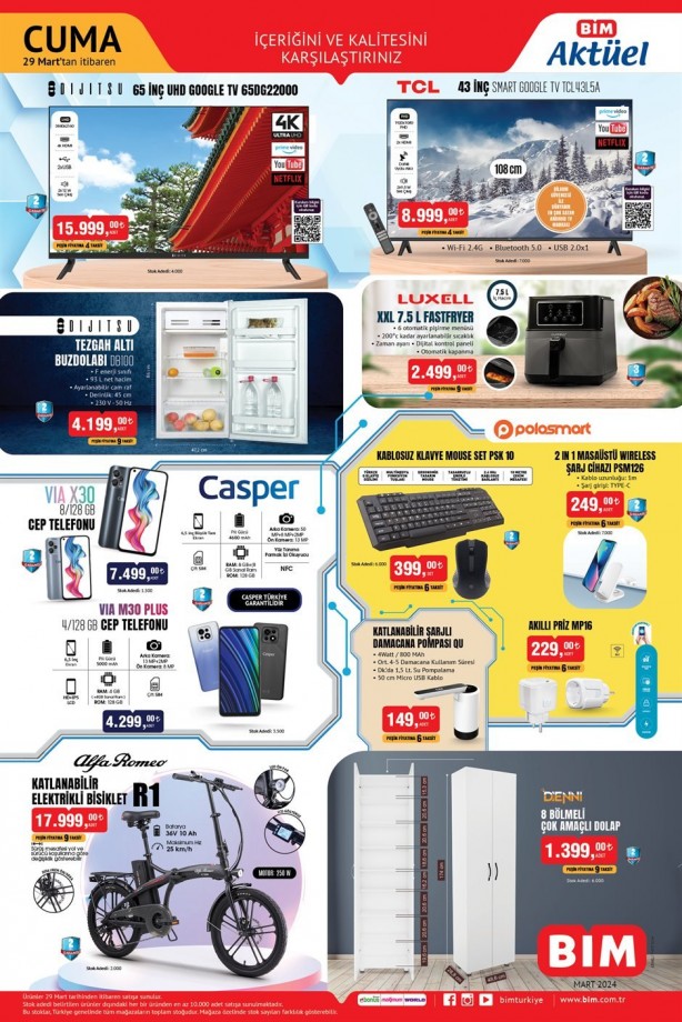 Foto - BİM bugün coşuyor! İndirimin kralını yapacaklar! Yok yok! İşte aktüel liste