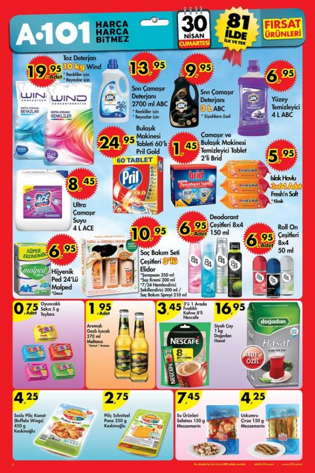 Foto - BİM, ŞOK ve A101'de fırsat ürünleri