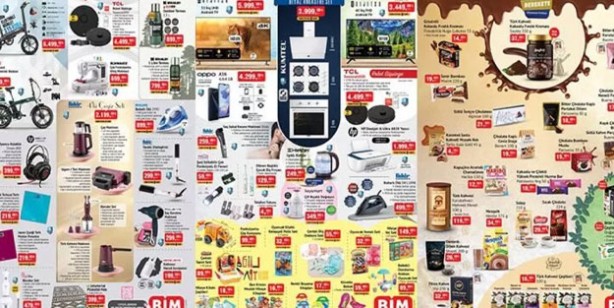 BİM'de bu hafta hangi ürünler indirimde? Robot Süpürge, Işıklı Kettle, Android TV indirimi! BİM 17-20 Ocak 2023 aktüel ürünler kataloğu