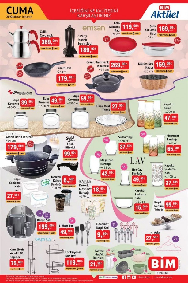 Foto - BİM'de bu hafta hangi ürünler indirimde? Robot Süpürge, Işıklı Kettle, Android TV indirimi! BİM 17-20 Ocak 2023 aktüel ürünler kataloğu