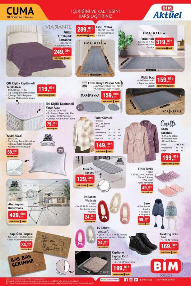 Foto - BİM'de bu hafta hangi ürünler indirimde? Robot Süpürge, Işıklı Kettle, Android TV indirimi! BİM 17-20 Ocak 2023 aktüel ürünler kataloğu