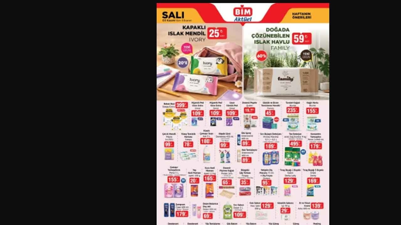 Foto - BİM'de büyük indirim günleri başlıyor: Yüzlerce üründe fiyatlar düştü