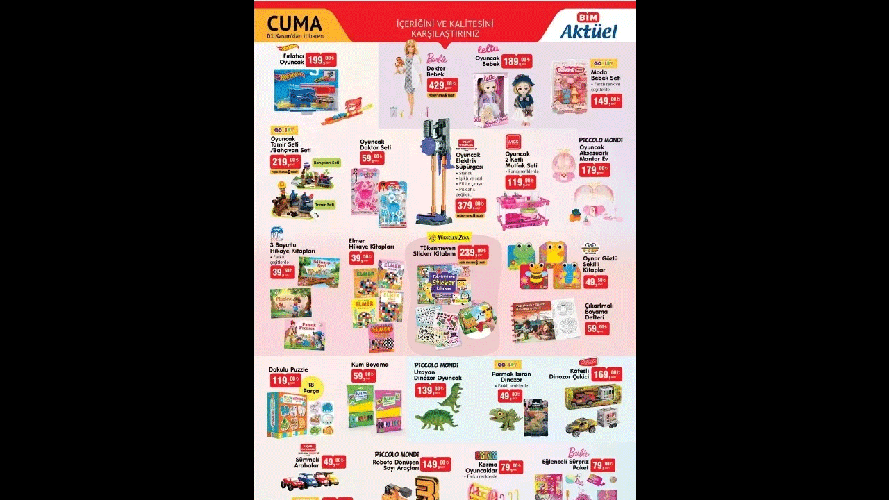 Foto - BİM'de büyük indirim! İşte 1 Kasım BİM aktüel ürünler kataloğu!