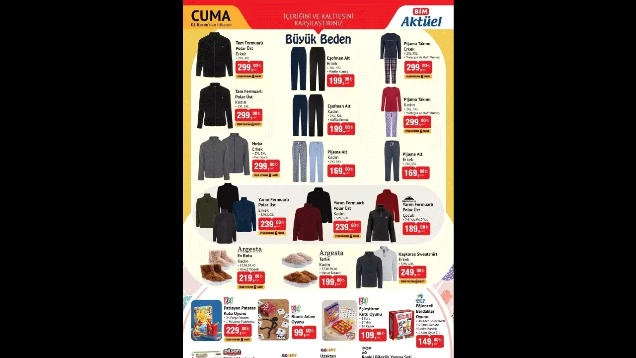 Foto - BİM'de büyük indirim! İşte 1 Kasım BİM aktüel ürünler kataloğu!