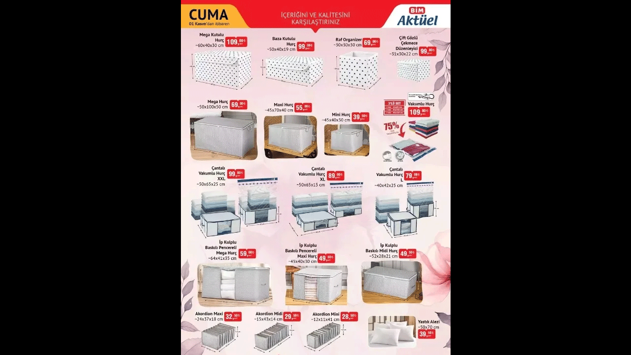 Foto - BİM'de büyük indirim! İşte 1 Kasım BİM aktüel ürünler kataloğu!