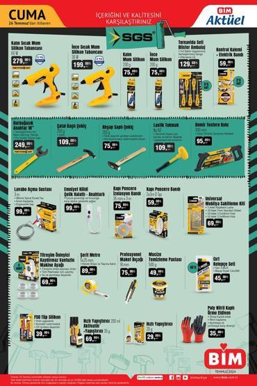 Foto - BİM’de Cuma fırsatları… Yepyeni ürünlerle 26 Temmuz’da