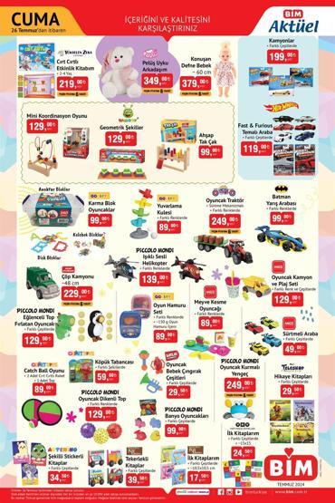 Foto - BİM’de Cuma fırsatları… Yepyeni ürünlerle 26 Temmuz’da