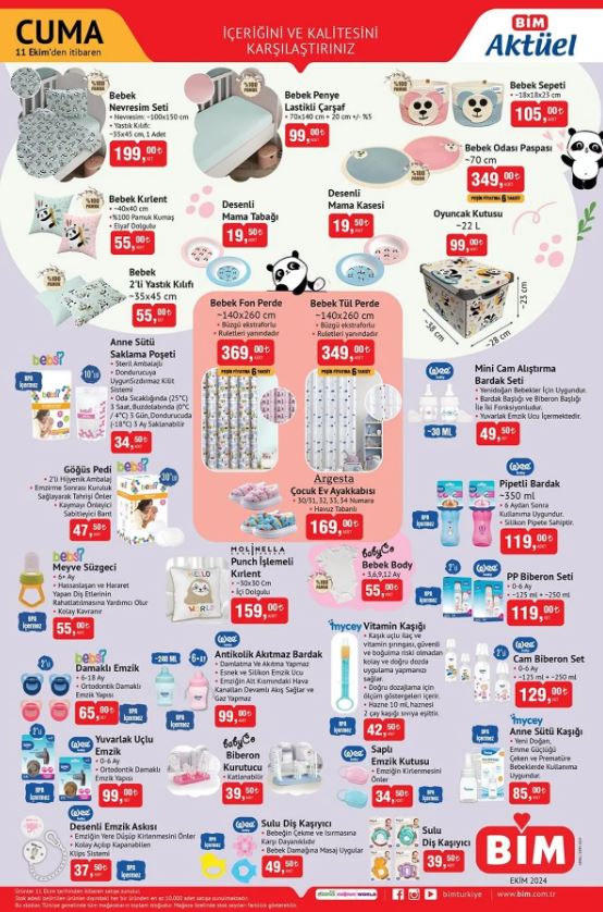 Foto - BİM'de kaçırılmayacak fırsatlar! 11 Ekim 2024 BİM Aktüel Ürünler İndirim Kataloğu