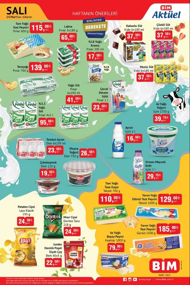 Foto - BİM'de yeni fırsat ürünler duyuruldu! İşte 14 Mart aktüel kataloğu