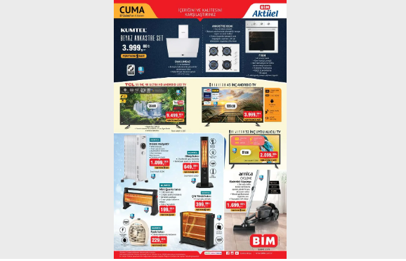 Foto - BİM'de yeni fırsat ürünler duyuruldu! İşte 17-21 Şubat aktüel kataloğu