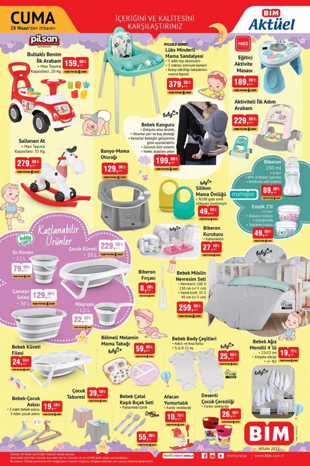 Foto - BİM'den elektrikli bisiklet sürprizi! İşte 25-28 Nisan kataloğunda yer alan ürünler